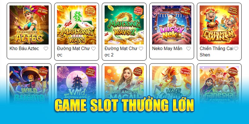 Game slot và bắn cá với phần thưởng hấp dẫn