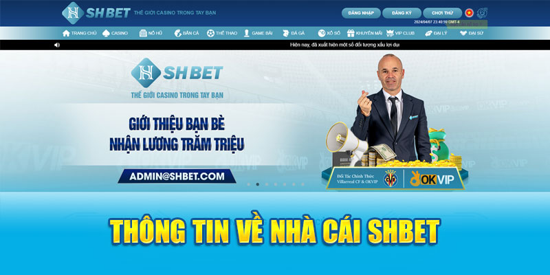 Giới thiệu về nhà cái Shbet 