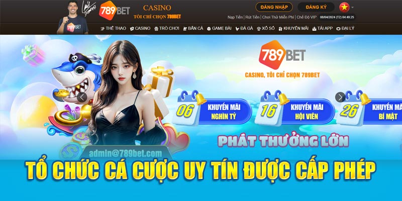 Nơi có cá cược uy tín và được cấp phép