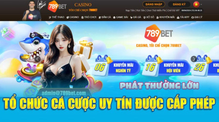 Nhà Cái 789BET Sân Chơi Uy Tín Hàng Đầu Châu Á Hiện Nay